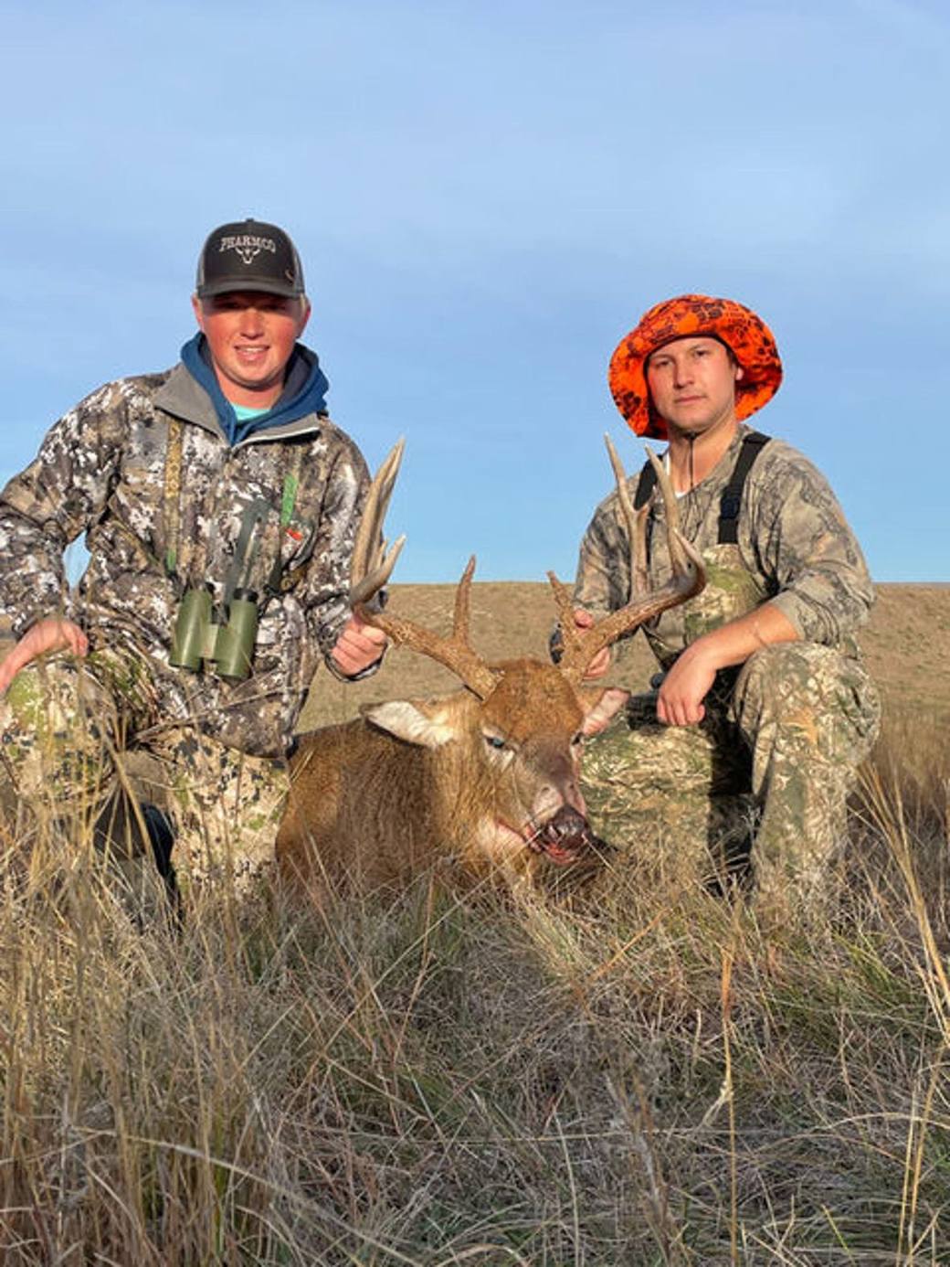A whitetail taken on the ranch