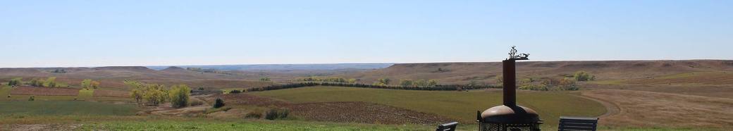 A wide look across the ranch