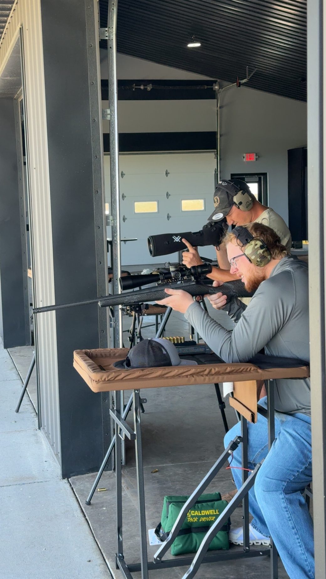 A guest shooting long range off the bench